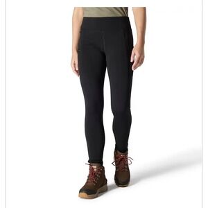 Womens Sz L (12/14) CARHARTT  Force Fitted Midweight Utility Leggings Black NWOT